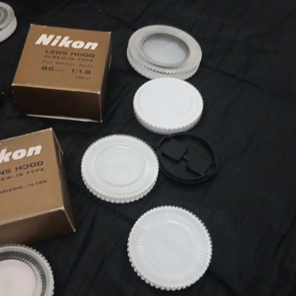 Vintage Nikon Lens Hoods